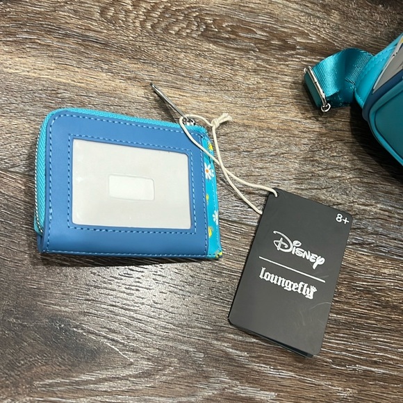 NWT Loungefly Disney “Easter” Lilo & Stitch Bunny Ears Mini Backpack Wallet Set🐣 - Picture 15 of 16